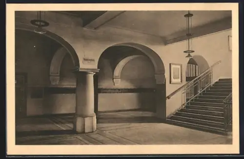 AK Berlin-Schöneberg, Uhlandschule, städt. Lyzeum, Kolonnenstrasse 21
