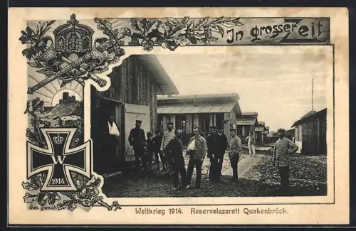 AK Quakenbrück, Reservelazarett, Eisernes Kreuz