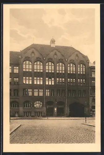 AK Berlin-Schöneberg, Uhlandschule, städtisches Lyzeum in der Kolonnenstrasse 21