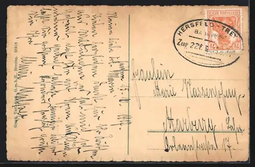 AK Hersfeld, Totalansicht mit Umland