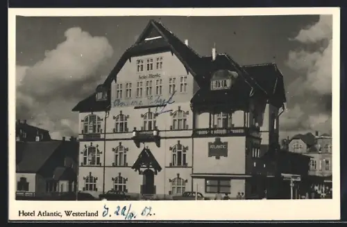 AK Westerland, Hotel Atlantic, Panorama