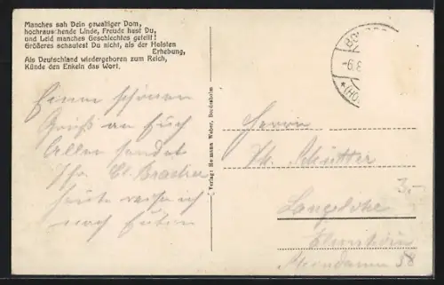 AK Bordesholm, Alte 600 jährige Linde