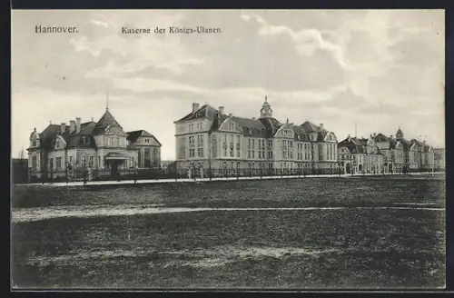 AK Hannover, Kaserne der Königs-Ulanen, Panorama