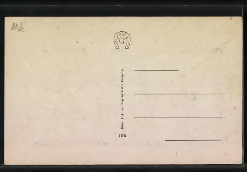 AK Zwei kleine Hunde beschnuppern sich fröhlich beim Gassigang