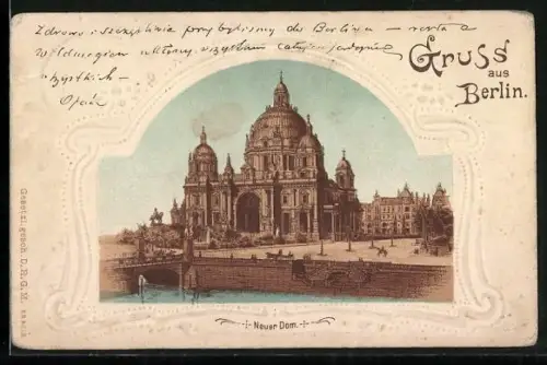 Lithographie Berlin, Neuer Dom