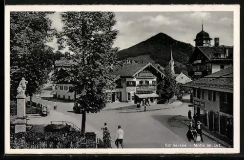 AK Schliersee, Motiv im Ort