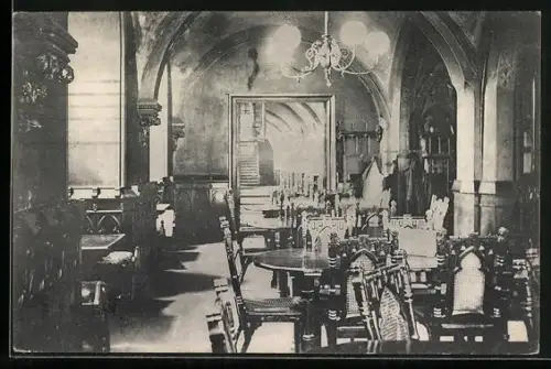 AK Bremen, Restaurant Ratskeller, Innenansicht