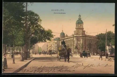 AK Hamburg-Neustadt, Dammtorstrasse