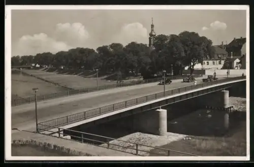 AK Rastatt, Neue Badener Brücke
