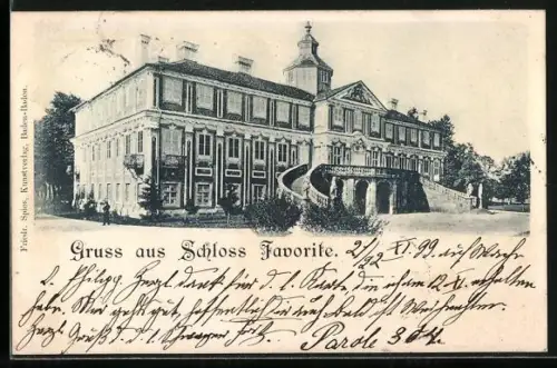 AK Rastatt, Schloss Favorite