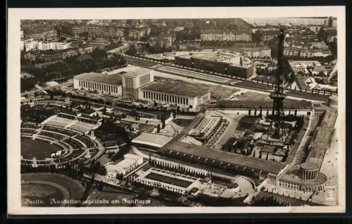 AK Berlin-Charlottenburg, Ausstellungsgelände am Funkturm