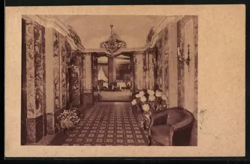 AK Berlin-Charlottenburg, Restaurant Kempinski, Kurfürstendamm