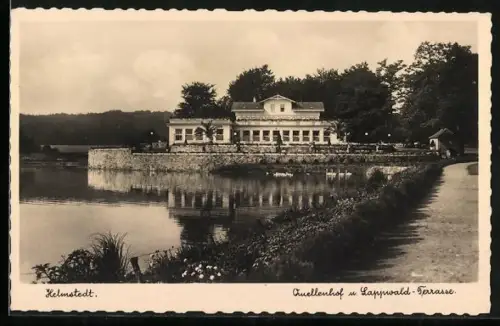 AK Helmstedt, Restaurant Quellhof u. Lappwald-Terrasse