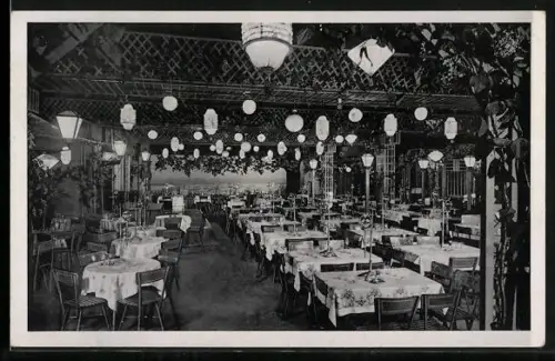 AK Berlin-Tiergarten, Restaurant Haus Vaterland, Festsaal, Betrieb F. W. Borchardt, Potsdamer Platz