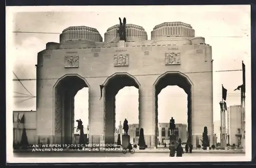 AK Antwerpen, Vereldtenoonstelling 1930, De Triomfboog