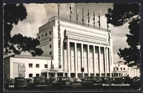 AK Wien, Internationale Messe der Industrie, Messelgelände, Ausstellungsgebäude