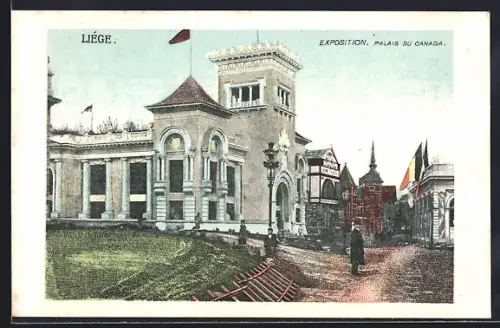 AK Liége, Exposition, Palais du Canada