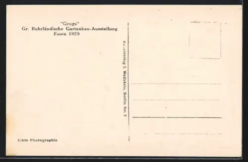 AK Essen, Gruga 1929, Dahlien-Arena aus der Vogelschau