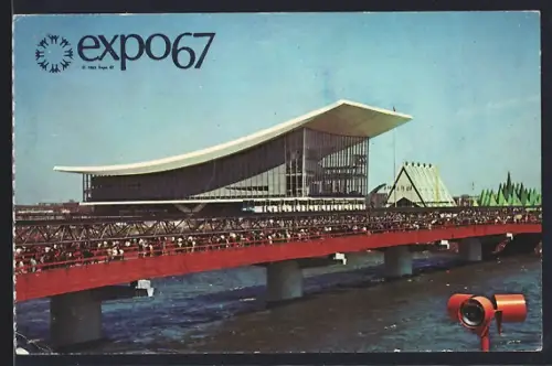 AK Montréal, expo 67, Le Pavillon de l`Union Sovjetique
