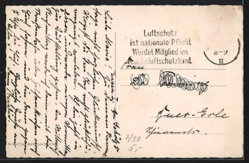 AK Essen, Grugapark, Rosenanlage vom Radioturm aus