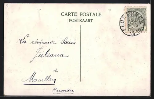 AK Bruxelles, Exposition Universelle 1910, Le Palais des Travaux Féminins