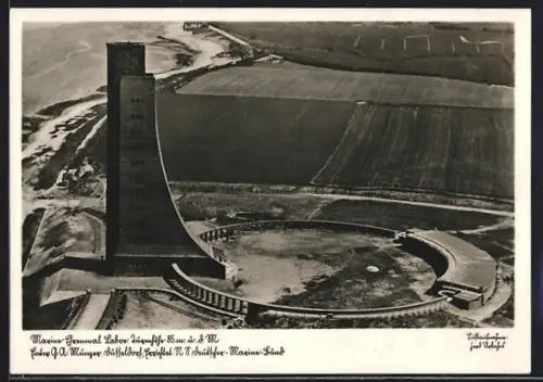 AK Laboe, Marine-Ehrenmal, Ehrenhof, U-Boot-Gedenkstätte