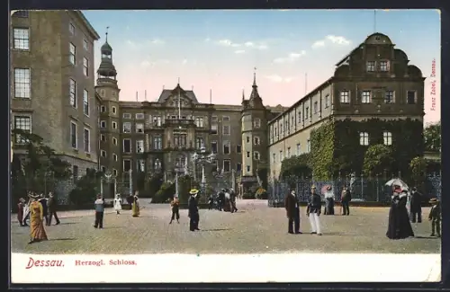 AK Dessau, Herzogliches Schloss