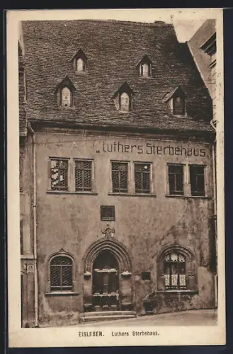 AK Eisleben, Luther's Sterbehaus