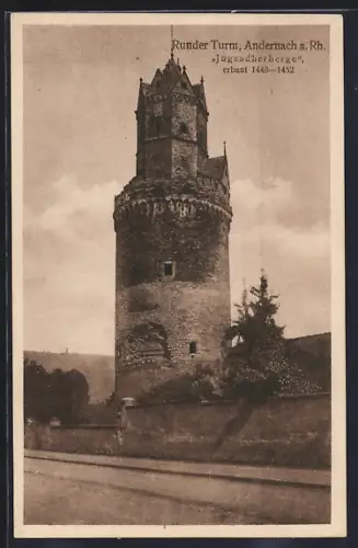 AK Andernach, Jugendherberge Runder Turm