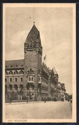 AK Koblenz, Regierung von der Strasse aus