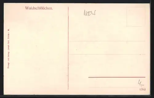 AK Bünde i. W., Waldschlösschen