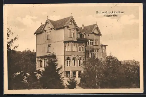AK Hahnenklee /Oberharz, Viktoria-Haus