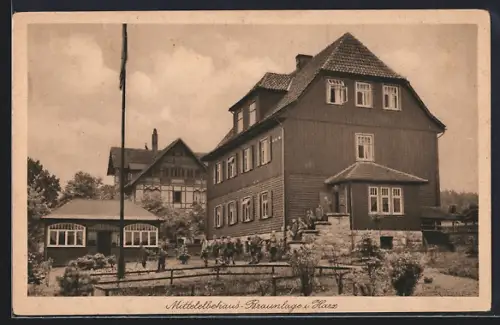AK Braunlage i. Harz, Mittelelbehaus