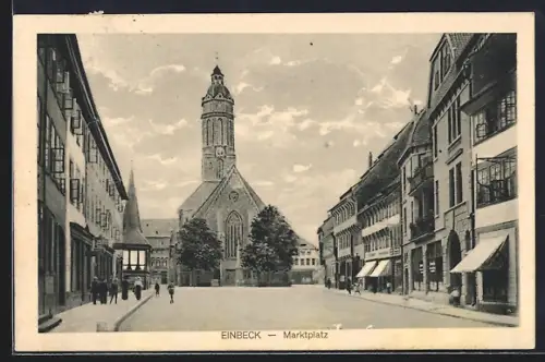 AK Einbeck, Marktplatz