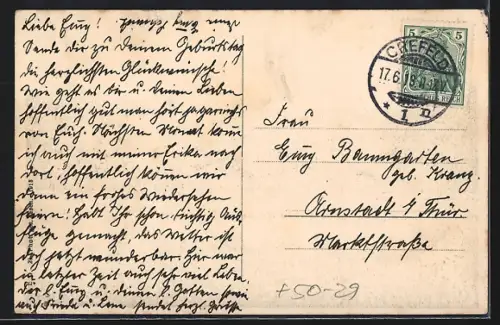 AK Krefeld, Rennbahn, Pferdesport