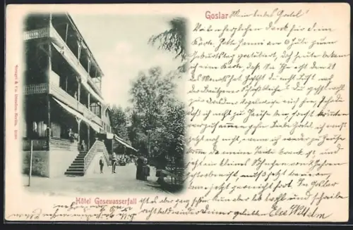 AK Goslar, Hotel Gosewasserfall
