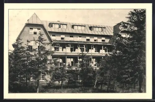 AK Wyk /Föhr, Nordseesanatorium Dr. med. Gmelin, Haus Tübingen