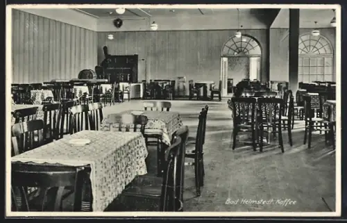 AK Bad Helmstedt, Moorbad u. Kurhaus Gesundbrunnen, Kaffee