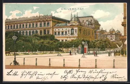Lithographie Wien, Universität