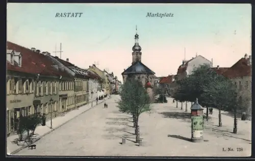 AK Rastatt, Marktplatz