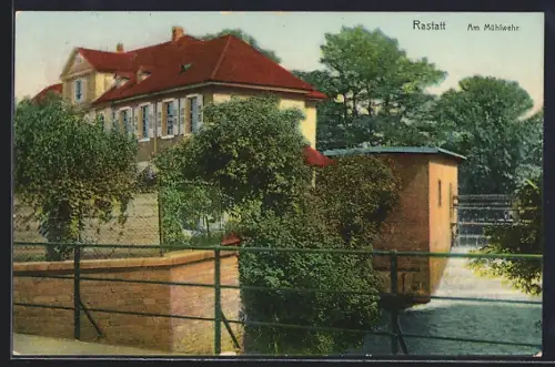 AK Rastatt, Am Mühlwehr
