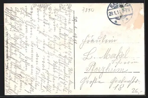 AK Rastatt, Am Mühlwehr