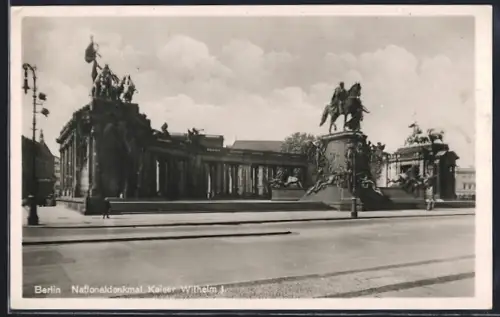 AK Berlin, Nationaldenkmal Kaiser Wilhelm I.