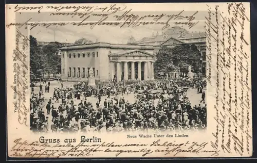 AK Berlin, Neue Wache Unter den Linden