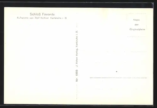 AK Rastatt, Schloss Favorite