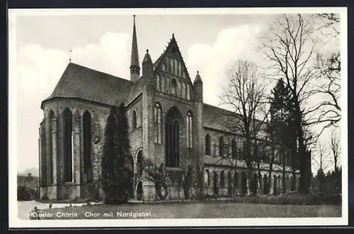 AK Kloster Chorin, Chor mit Nordgiebel