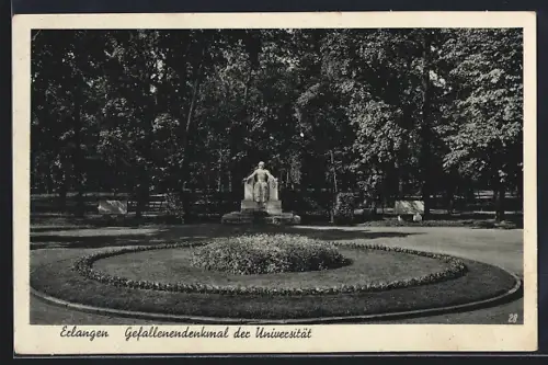 AK Erlangen, Gefallenendenkmal der Universität