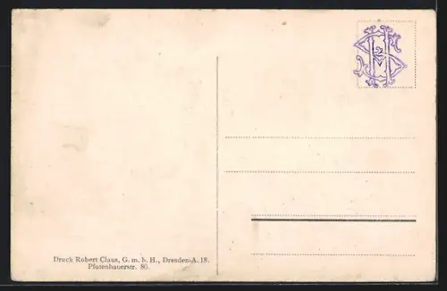 AK Dresden, Carolateich mit Pavilion und Ruderbooten