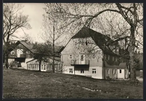 AK Nassau /Erzgeb., Ferienhiem Altes Forsthaus der Handwerkskammer Frankfurt a. Oder
