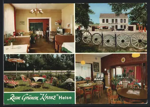 AK Helse, Gasthof - Pension Zum grünen Kranze, Innenansichten